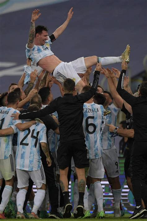 Finally!! Argentina won against Brazil in the final : r/sports