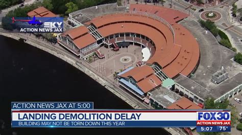 Demolition of Jacksonville Landing may take longer than expected