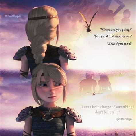 Astrid quote. Love her so much! | How train your dragon, How to train dragon, How to train your ...