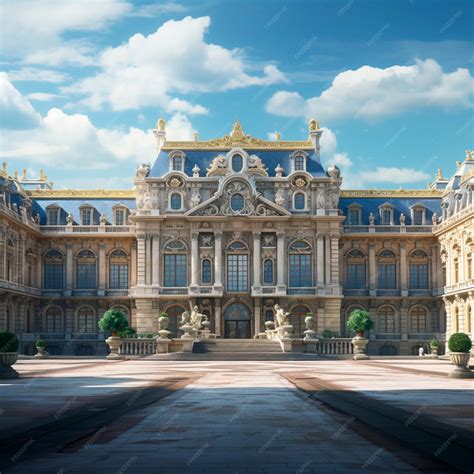 Premium AI Image | Photo Palace of Versailles famous architecture ...