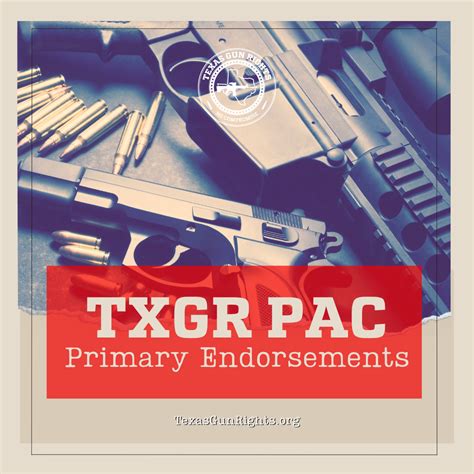 2024 TXGR PAC Republican Primary Endorsements | Texas Gun Rights