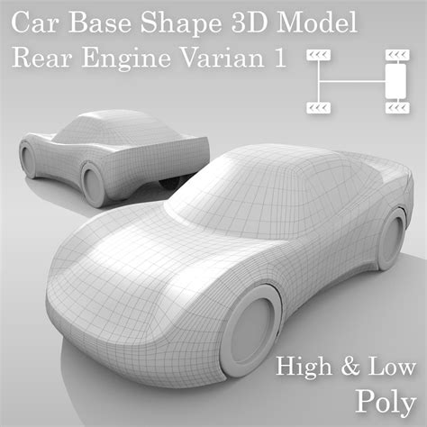 Car Base Variants 3D Model | 1145109 | TurboSquid