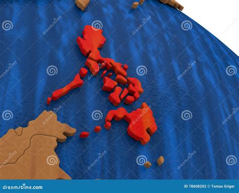 Map Of Philippines On Globe Stock Illustration Illust - vrogue.co