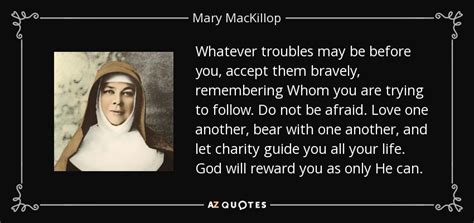 TOP 7 QUOTES BY MARY MACKILLOP | A-Z Quotes