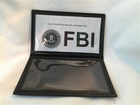 FBI Double ID Case | Badge And Wallet