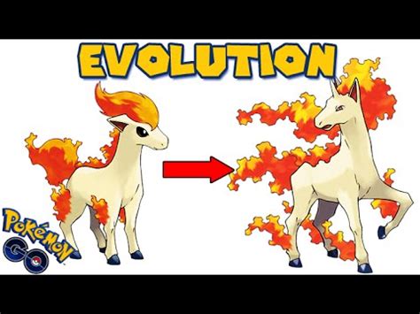 Evolving PONYTA to RAPIDASH (POKEMON GO EVOLUTION) - YouTube