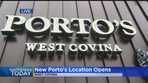 Porto's Bakery's Newest Location Opens Today In West Covina - YouTube