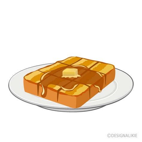 French Toast Clip Art Free PNG Image｜Illustoon