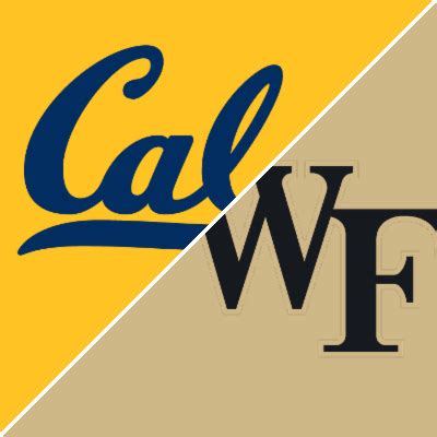 California vs. Wake Forest (Nov 8, 2024) Live Score - ESPN
