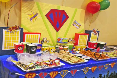 Justice League Birthday Party Ideas | Photo 1 of 16 | Catch My Party