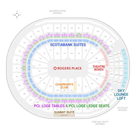 Edmonton Oilers Rogers Place Seating Chart | Brokeasshome.com