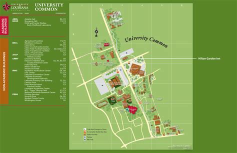 UL Lafayette Campus Map | University of Louisiana at Lafayette