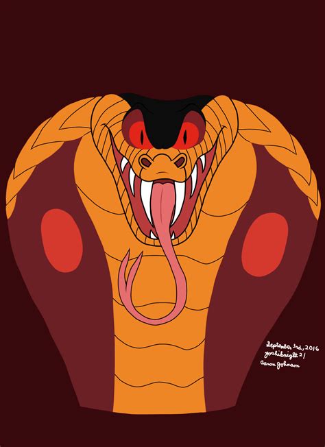 Jafar Snake Form (Disney) by YoshiTheFox on DeviantArt