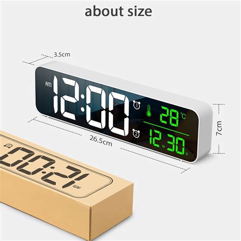 Digital Clock For Bedroom | High Definition LED Clock