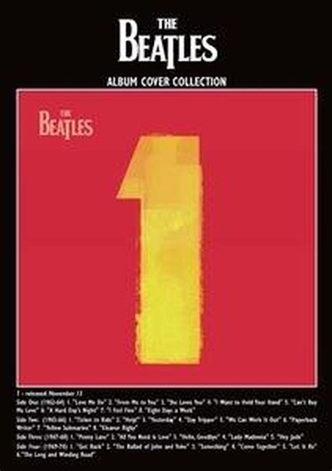 The Beatles Number 1 Album Cover Picture Postcard Gift Idea Official ...