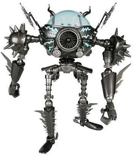 Megamind Walking Destruction Bot Action Figure Poseable Arms Legs Manley Toys - ToyWiz