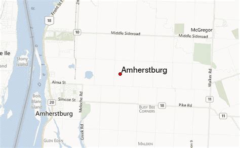 Amherstburg Weather Forecast