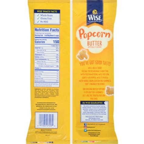 Wise® Butter Popcorn, 6 oz - Kroger