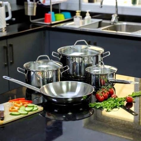 Delcasa 7Pcs Stainless Steel Induction Cookware Set Buy, Best Price in ...