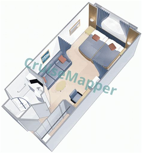 Grandeur Of The Seas cabins and suites | CruiseMapper