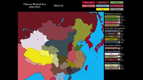 Map Of China During Warlord Era - Get Latest Map Update