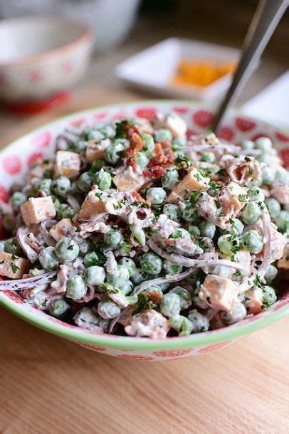 Pea Salad | Delicious salads, Pea salad, Pioneer woman pea salad