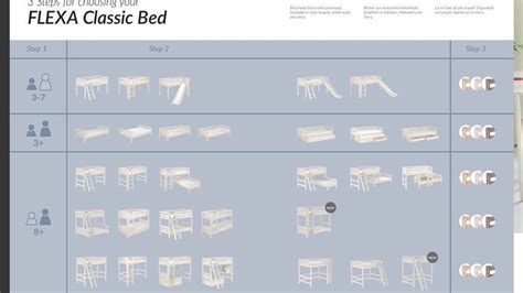 FLEXA Classic Bed Parts, Furniture & Home Living, Furniture, Tables & Sets on Carousell