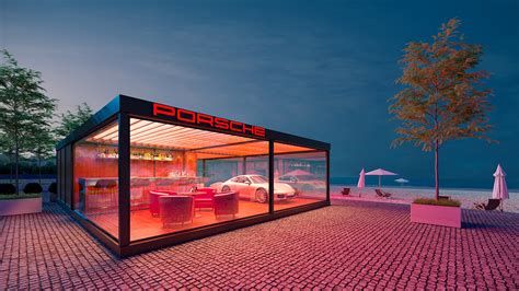 PORSCHE dealership on Behance