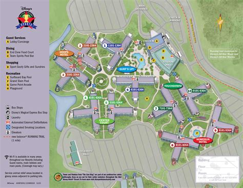 April 2017 Walt Disney World Resort Hotel Maps - Photo 4 of 33