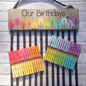 Classroom Birthday Sign, Classroom Birthday Board - Etsy