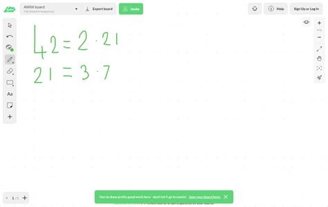 SOLVED:The number 42 has the prime factorization 2 ·3 ·7. Thus 42 can be written in four ways as ...