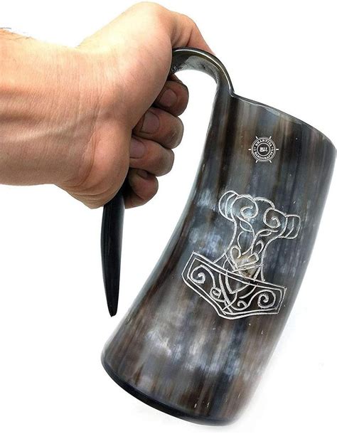 Viking Drinking Horn Set Kit Tankard beer mead wine ale | Etsy