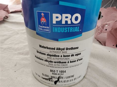 My Review of Sherwin Williams Pro Industrial Water-Based Alkyd Urethane Enamel | Sherwin ...