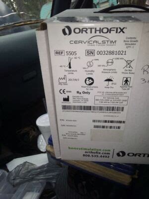 Used ORTHOFIX 655505-0001 Bone Growth Stimulator For Sale - DOTmed ...