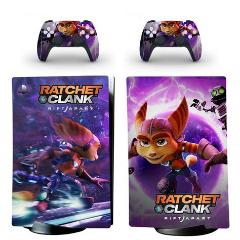 Ratchet And Clank PS5 Digital Edition Skin Sticker Decal - ConsoleSkins.co