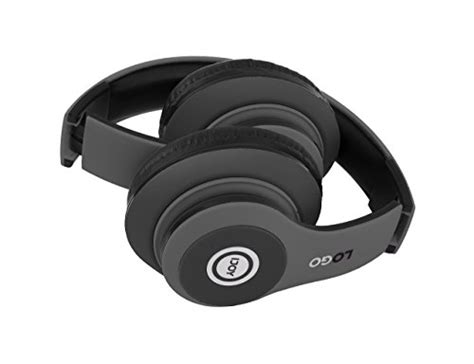 iJoy Matte Finish Bluetooth Headphones, Wireless Over Ear Foldable Headset with Built-in ...