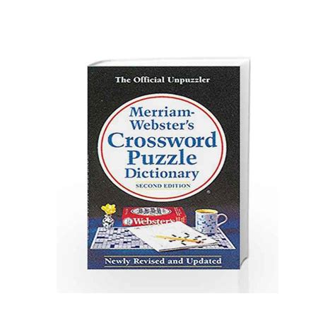 Merriam - Webster's Dictionary of Crossword Puzzle by Merriam Webster's ...