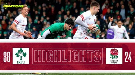 Six Nations U20 Highlights | Ireland v England - The Global Herald