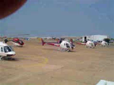 Bad Astar Helicopter Parking Job (AS350 crash) - YouTube