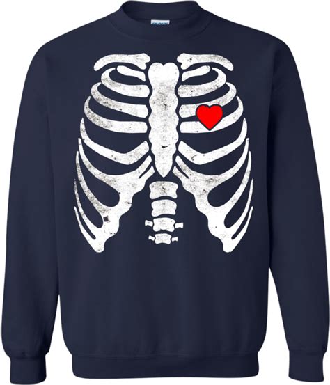 Skeleton Heart Rib Cage X Ray Kids Valentines Day T - Halloween ...