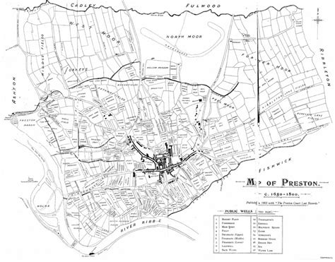 Preston Court Leet Map, 1650-1800. | For easier reading plea… | Flickr