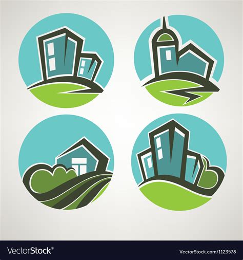 Village Royalty Free Vector Image - VectorStock