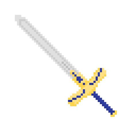 Excalibur (fate stay night) pixelart Excalibur, Fate Stay Night, Minecraft, Letters, Hama ...