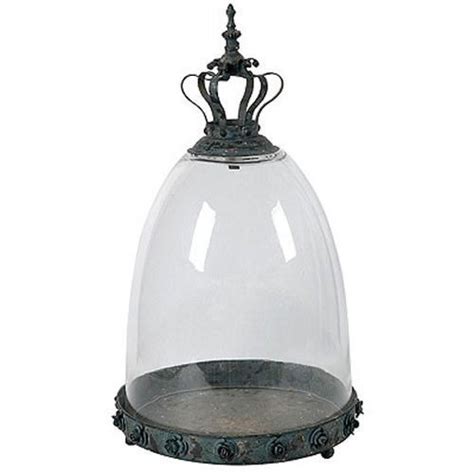 Glass Cloche Dome w/ Stand D12"x21" - 32607 | Glass dome cloche, Cloche ...