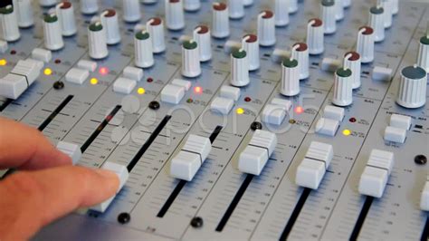 Studio Mixing Board Console for Professional Digital & Analog Recording ~ Video #19617995