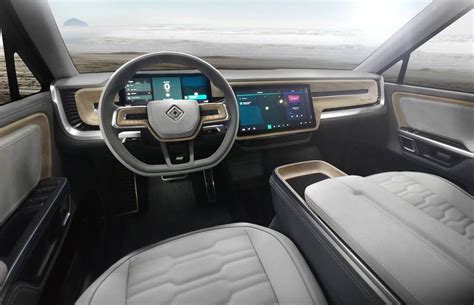 Check Out The Rivian Interior In The R1T Electric Pickup