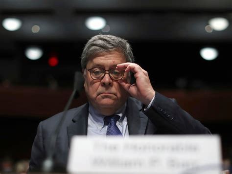 For Attorney General William Barr, politics rules over justice ...