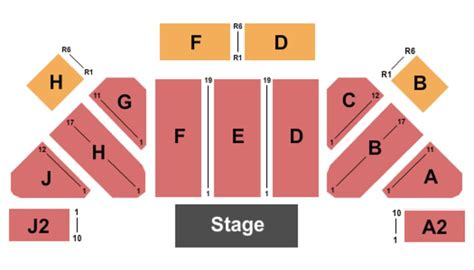 Mission Ballroom Seating Chart