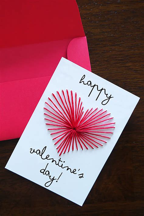 26 DIY Valentine's Day Cards - Homemade Valentines - Country Living