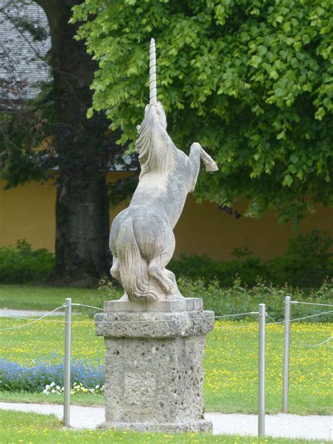 Free Images : monument, statue, horse, austria, sculpture, memorial, art, unicorn, salzburg ...